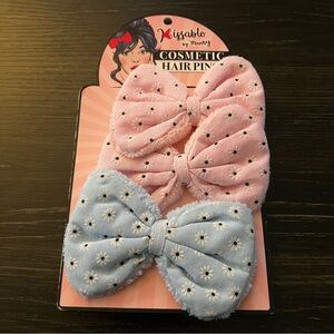 Pink and Blue Hair Pins